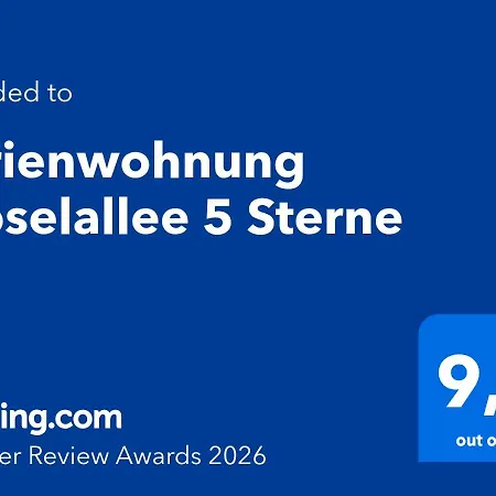 Moselallee 5 Sterne Apartament